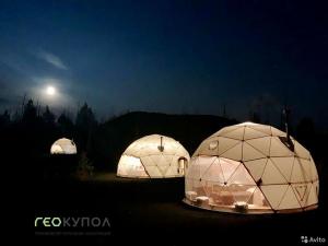 Сферический шатер / глэмпинг 6 метров