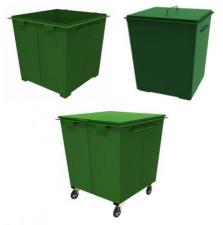 Контейнеры для мусора, мусоросборники 0.75 м3 ОСТ 22-1643-85