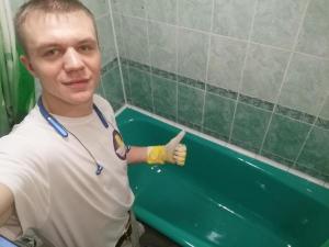 Реставрация чугунных, стальных и акриловых ванн в Воронеже