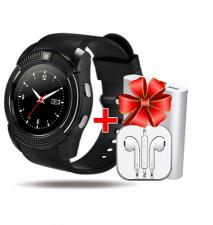 «Умные часы Smart Watch V8 + power bank и наушники в подарок»