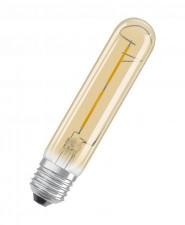 Лампа светодиодная OSRAM Vintage 1906 LED CL Tubular,филаментная, GOLD 2,5W(замена 20Вт), теплый бел