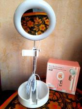 Светодиодная кольцевая настольная лампа с зеркалом Mai Appearance G3