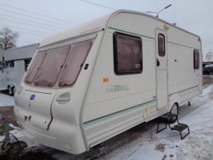 Современный трейлер,караван,жилой прицеп,автодом,Прицеп дача Bailey Ranger 2002 года 4 мест с палаткой