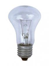 Лампа «гриб» Е27 накаливания прозрачная 40Вт 230В ЛИСМА
