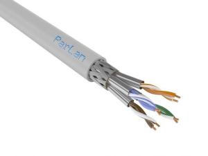 Parlan s/ftp cat6a 4x2x0,57 pvc кабель «витая пара» (lan) для структур