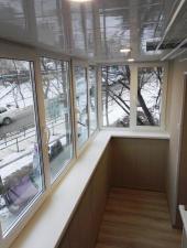 Остекленение балконов и лоджий внутренняя отделка