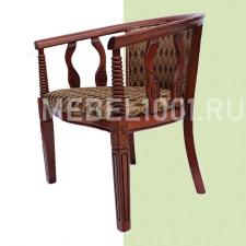 Чайная группа. Чайное кресло В-5 из дерева с подлокотниками