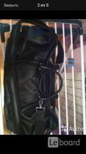 Сумка новая мужская Samsonite Black Label Италия кожа черная замок ключ ремешок кожаная большая дорожная багаж 55 см унисекс женская