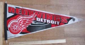 Хоккейный вымпел Red Wings Detroit