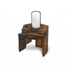 Стол деревянный макияжный с ящиками квадратное зеркало
