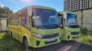ПАЗ 3204 Вектор NEXT 2016 5 белых автобусов
