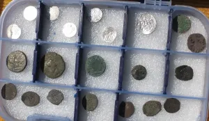 Античные монеты медные, коллекция