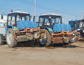 Аренда трактора МТЗ 82.1 щетка с поливом
