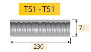 Соединительная муфта Т51-Т51