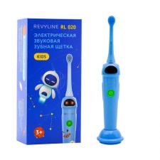 Звуковая щетка для детей в синем цвете Revyline RL 020 Kids к Новому году