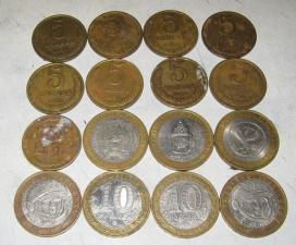 Монеты и медаль ВДНХ