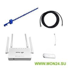 Комплект 3g дача-эконом (роутер wifi, модем, кабель 5 м, антенна 3g 17