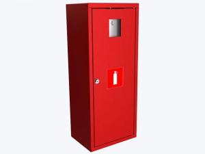 Шкаф для огнетушителей шпо-102 закрытый (красный)