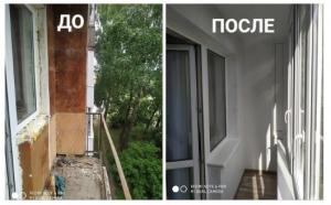 Отделка балконов и лоджий в Томске и Северске