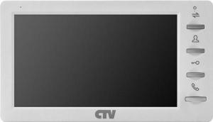 Ctv-m4700ahd (белый ) монитор домофона цветной с функцией «свободные р
