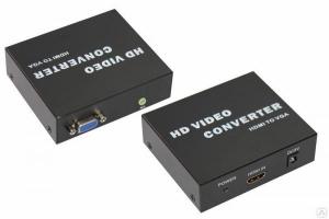 Конвертер hdmi на vga + 3.5 мм аудио rexant 17-6908