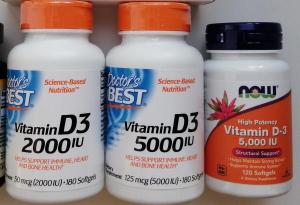 Витамин Д3, Vitamin D3, Витамин D3+К2 (5000ME, 2000ME), США