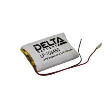 Delta lp-103450 аккумулятор литий-полимерный призматический