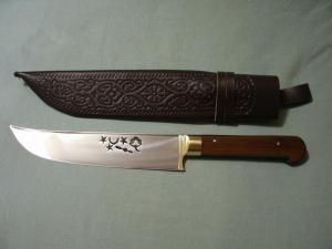 Узбекский нож пчак рукоять текстолит нержавейка