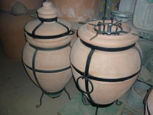 Угольная керамическая печь тандыр