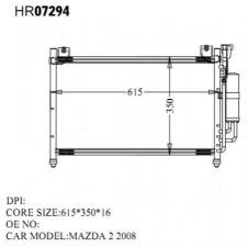 Радиатор кондиционера HR07294-K DEMIO в Артёме