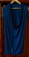 Платье -туника LIU JO , цвет тёмно - синий , размер 44-46 , с поясом .