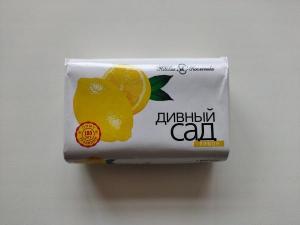 Туалетное мыло "Дивный сад" (лимон), 90 гр
