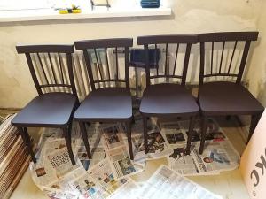 Реставрация деревянных стульев и столов