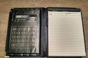 Продам калькулятор-папка-блокнот. Citizen FT-205P 1990 год