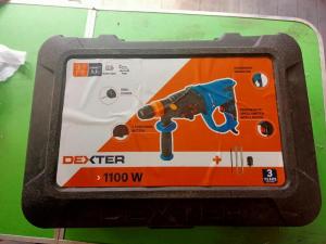 Продаётся перфоратор DEXTER Rotary Hammer 1100RH2-40.5.