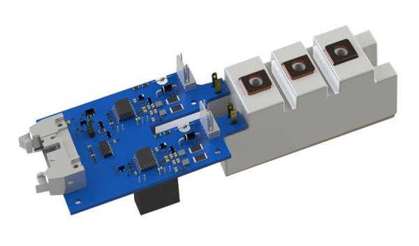 DI28-17-E-2 двухканальный plug and play IGBT драйвер купить в Москве на ...