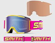 Маска горнолыжная (очки) Smith Squad + доп. линза RC36. Новая