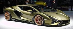 Lamborghini Sian. Новинка 2022. Темно-зеленый