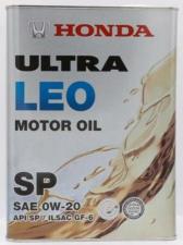 Моторное масло 0W20 HONDA ULTRA LEO синтетическое (4л.)