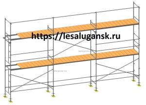 Аренда(ПРОКАТ) строительных рамных евролесов Луганск