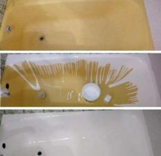 Жидкий акрил для реставрации ванн поддонов, подоконников раковин