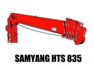 Кран манипулятор SamYang HTS 835