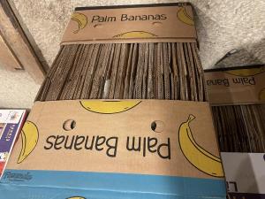 Банановые коробки Б/у только после банана