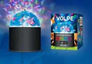 Светодиодный светильник-проектор Volpe DISCO Новый