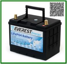 Тяговые литиевые аккумуляторы Everest Energy LFP-24V80А