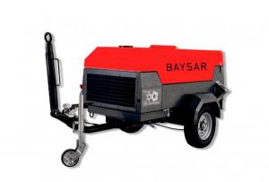 Дизельный компрессор BAYSAR DS185-7 на шасси