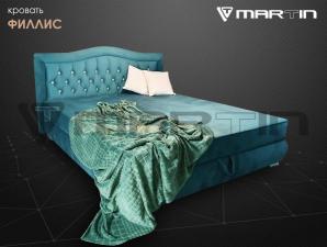 Кровать полутороспальная с подъем «Филлис 160» (любой цвет;с матрасом)