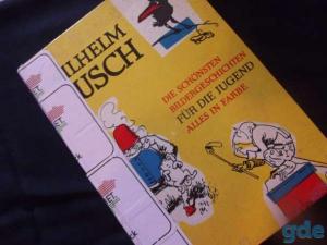 Карикатуры { В цвете } Автор W Busch Издание Германии 1960 год 320 страниц увеличенный формат 24x18 см