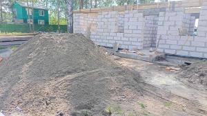 Доставка плодородного грунта песка щебня спецтехника Бахтеево