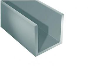 Швеллер алюминиевый Размер: 2х20х20х20х6 мм; 1,5х30х25х30х3 мм; 4х15х50х15х1 мм